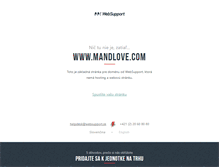 Tablet Screenshot of mandlove.com